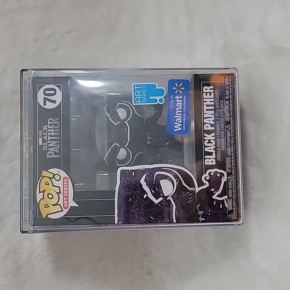 Funko Pop Art Series Black Panther 70 Only at Walmart